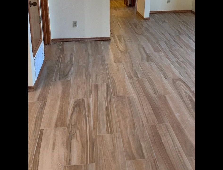 living area and hallway