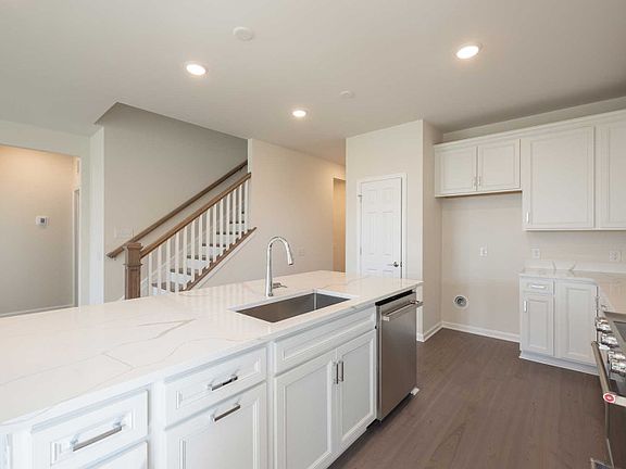 Chef-inspired kitchen with large center island