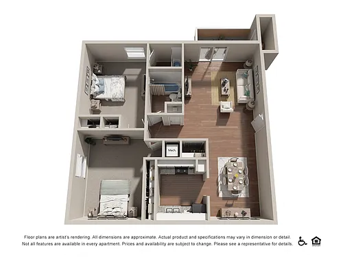 Floor plan 2X2