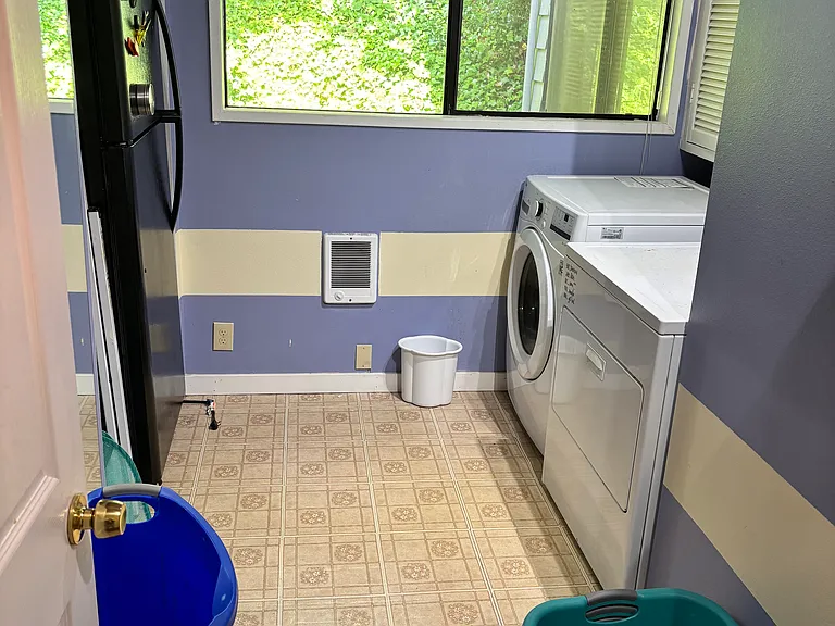 Laundry room.