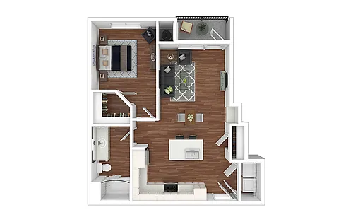 Floor plan A3 Longs Peak