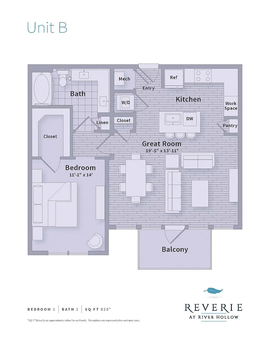 Floor plan B