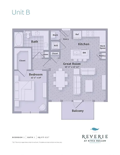Floor plan B
