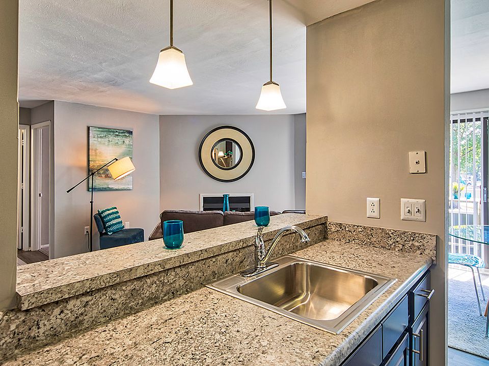 Kitchen opens to Living Room
