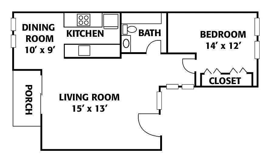 Floor plan Messina