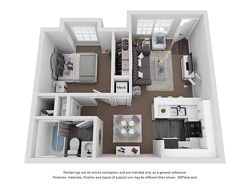 Floor plan A1