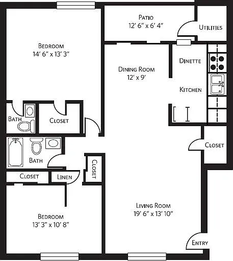 Floor plan Spruce - Classic