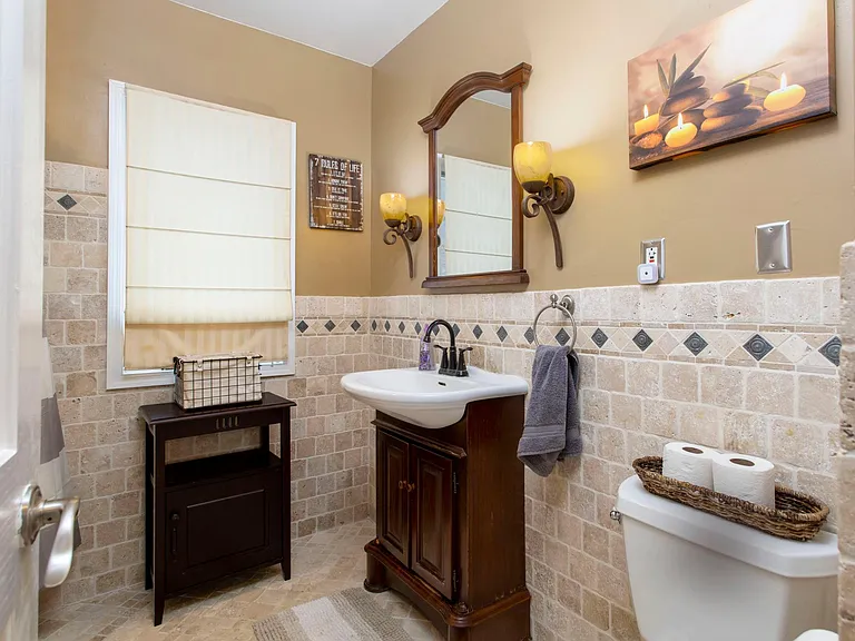 Main floor bathroom