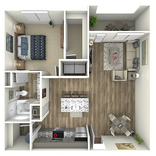 Floor plan Wall Street