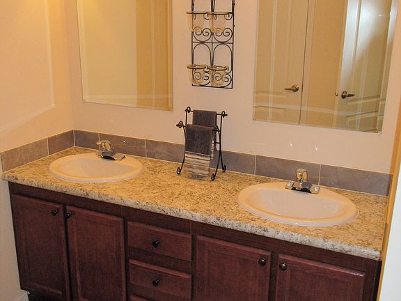 Double Vanity in Master