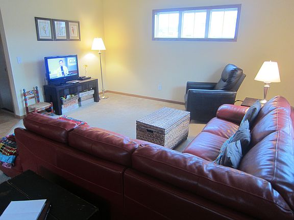 Carpeted Family Room, natural light