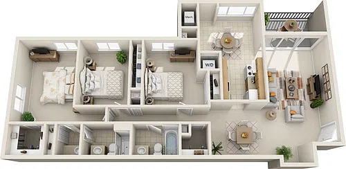Floor plan Carlisle (PPF)