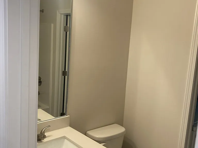Main Bathroom on the right of the hallway