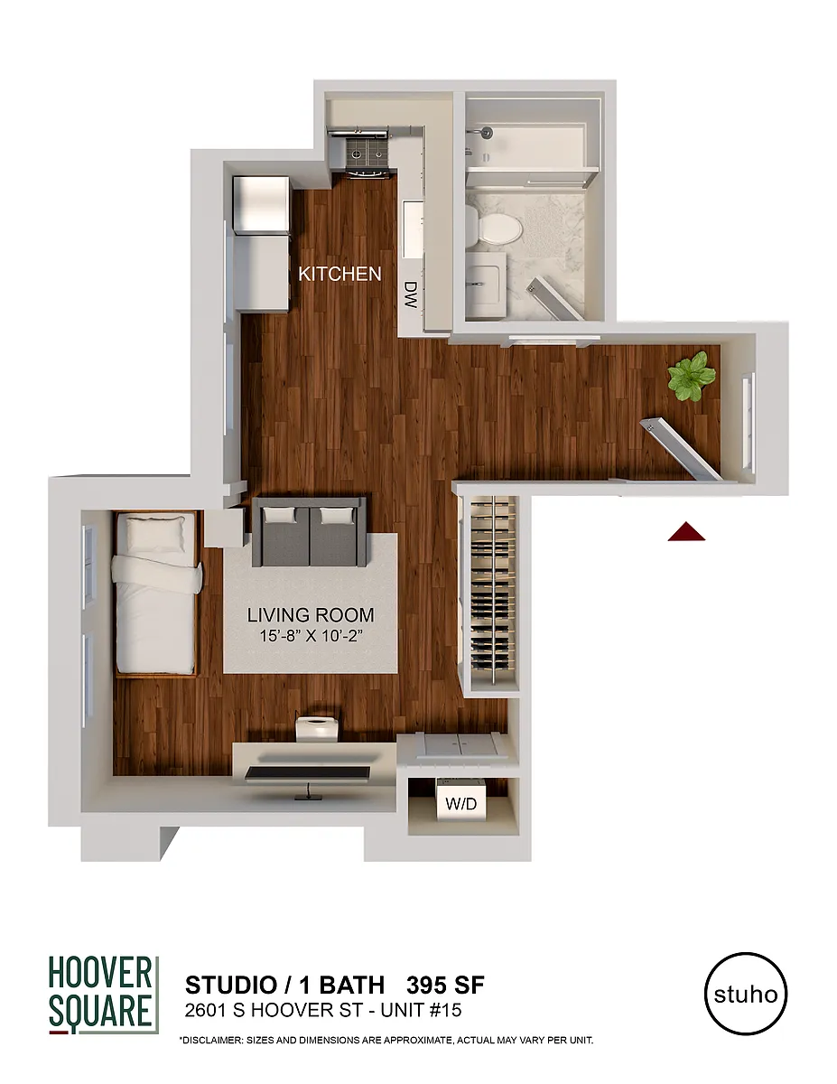 Floor plan Studio - Mansion