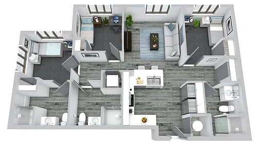 Floor plan 3x3 - Kings Peak