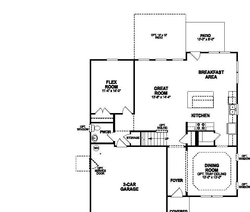 Pinnacle 1st Floor Plan