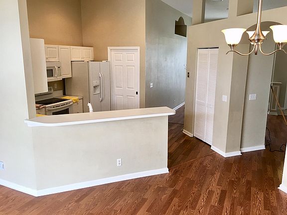 Open kitchen with pantry