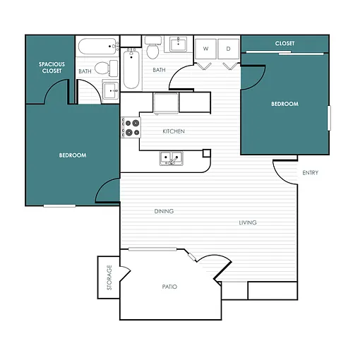 Floor plan The Creek