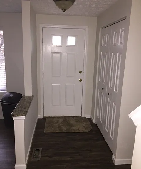 Entry Door and Coat Closet