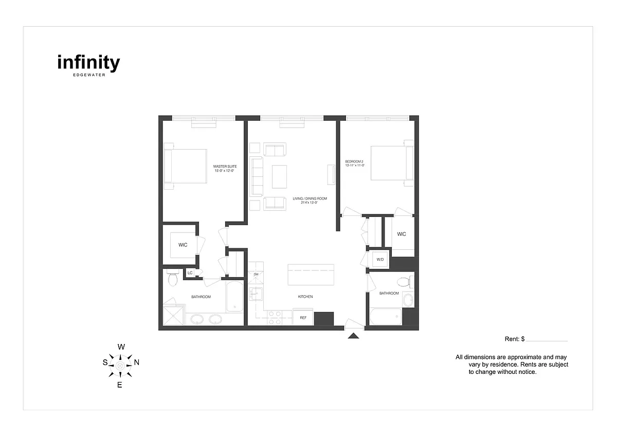 Floor plan E 407