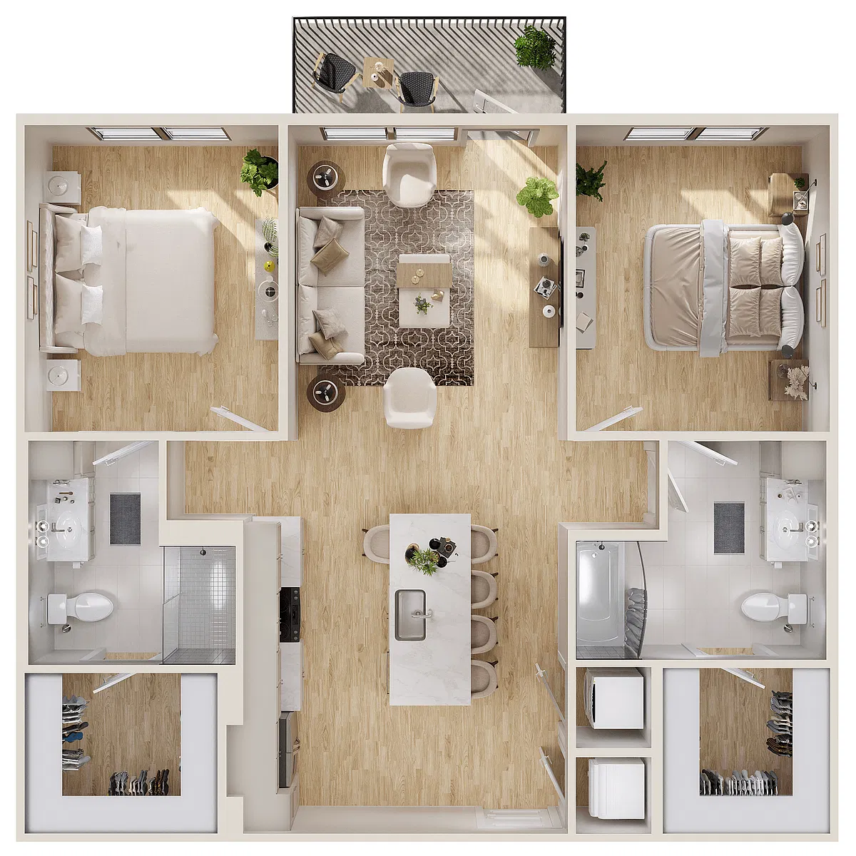 Floor plan B1