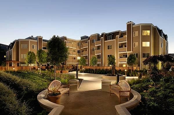 First level of condo complex