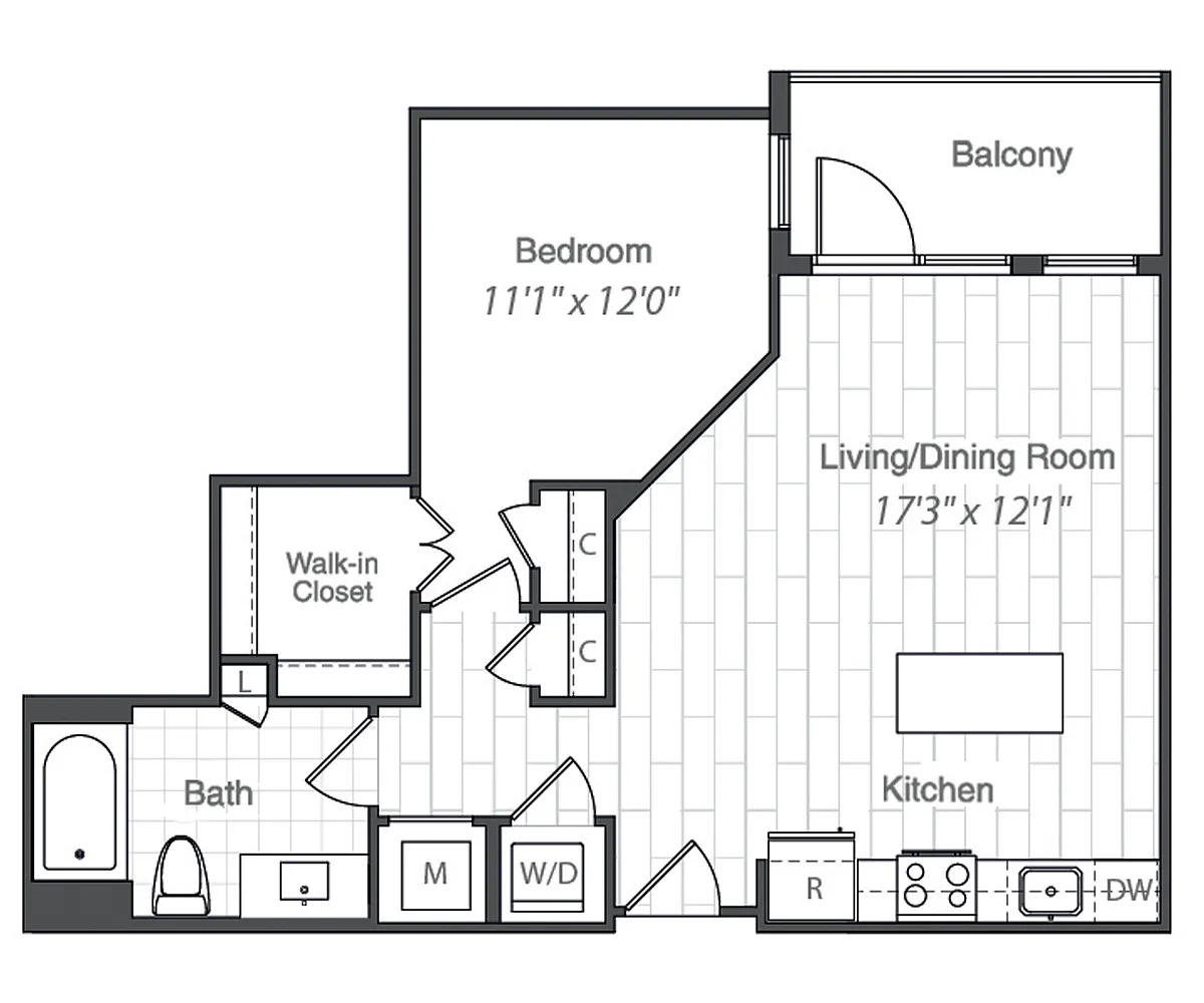 Floor plan A4-706