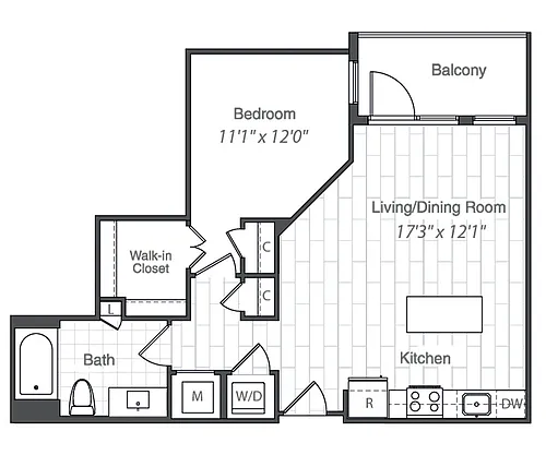 Floor plan A4-706