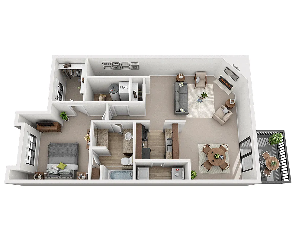 Floor plan Danfield