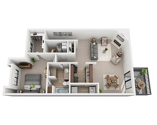 Floor plan Danfield
