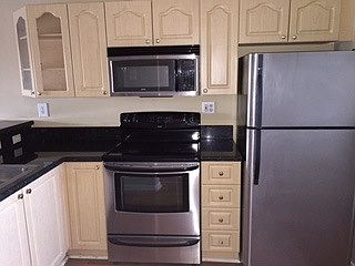 stainless steel apls modern kitchen - Granite