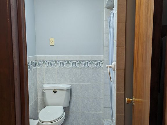 Bathroom with shower stall