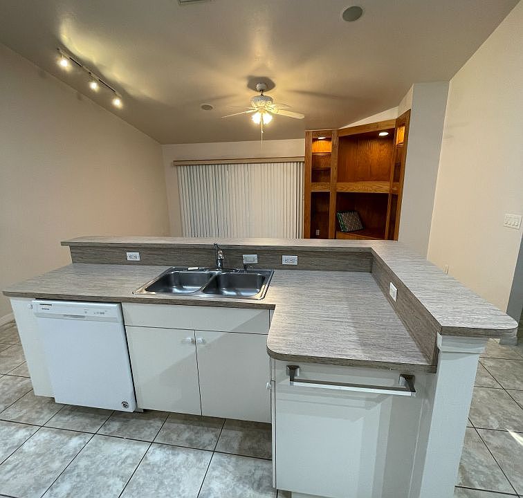 Kitchen looking toward living/dining room
