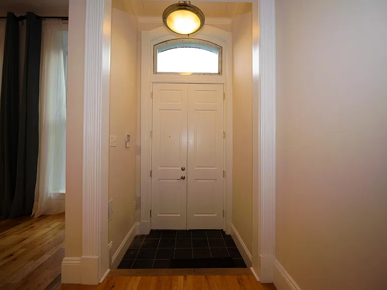 Interior of front entrance/vestibule