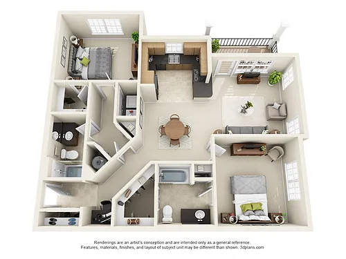 Floor plan The Perry