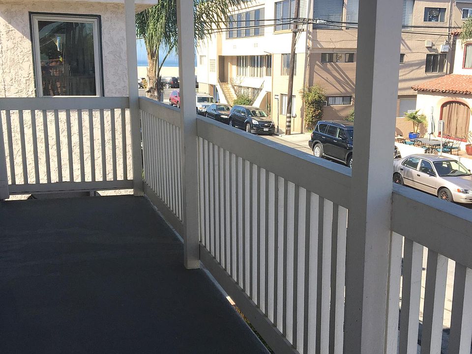 Balcony with beach view