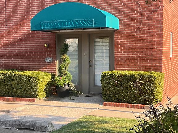 Front door to unit 107,