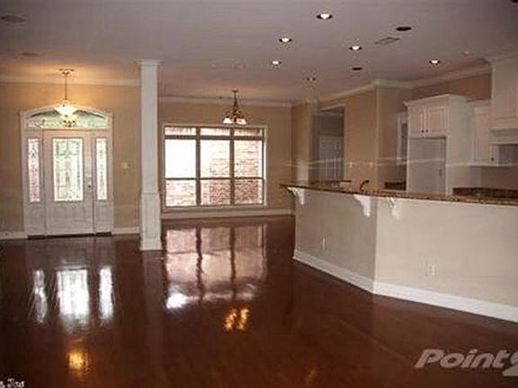 open floorplan facing entry 