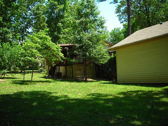 Back Yard with Coverd Deck