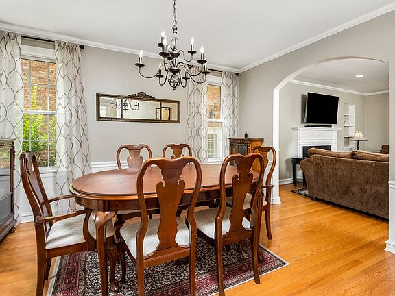 Dining Room open to Living Room & Kitchen
