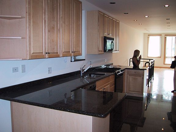 Kitchen and first floor