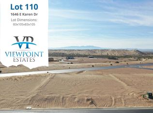 1646 E Karen Dr LOT 110, Lake Havasu City, AZ 86404