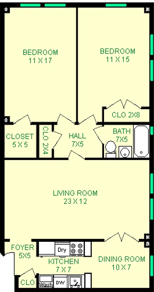 Floor plan Berlioz