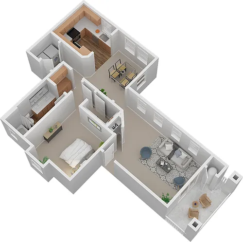 Floor plan Central Park