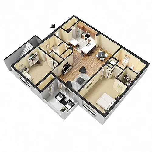 Floor plan The Mangrove