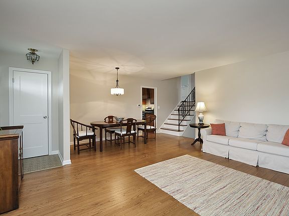 Living room is combined with dining room.