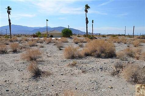 Across lot from back side of lot.