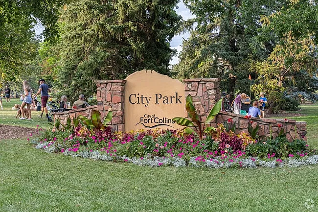 City park down the street