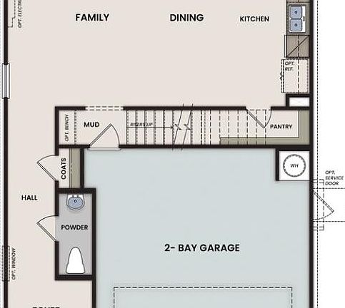 Main Floor floorplan drawing