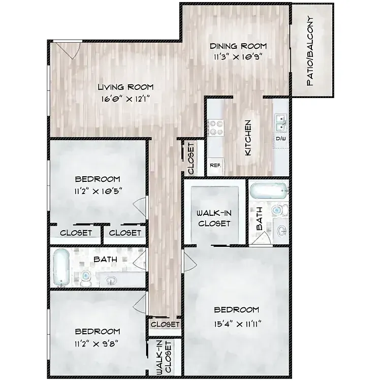 Floor plan C1